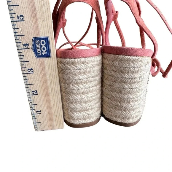 Gibson Latimer Coral Strappy Block Heel Leather Sandals womens size 8 - Picture 9 of 11